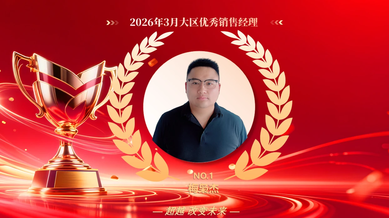 3月优秀大区经理